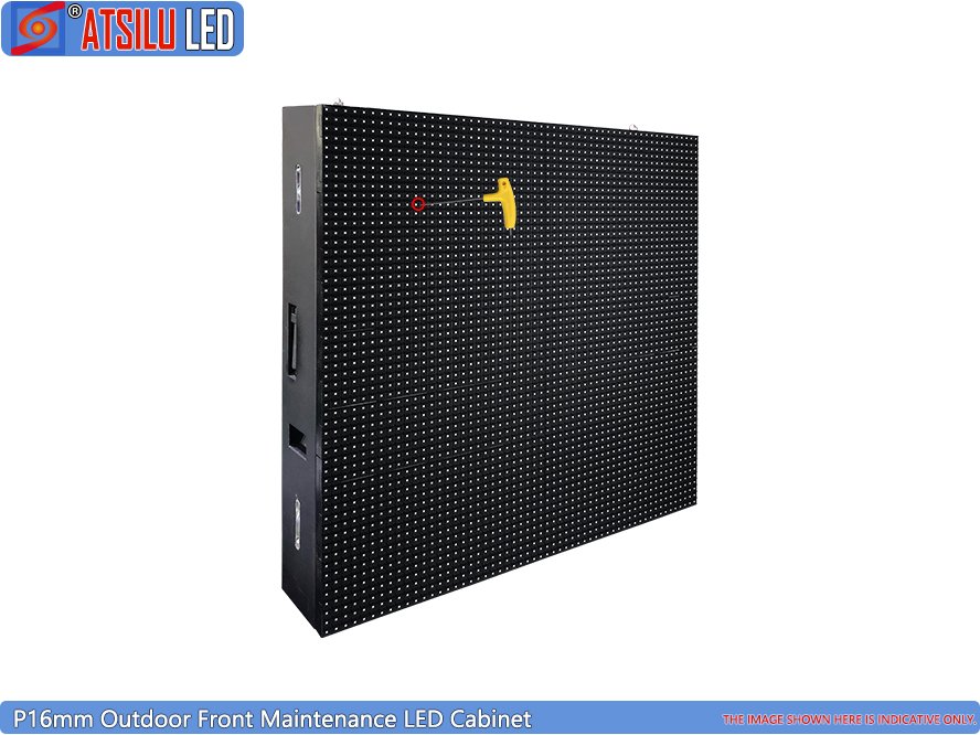 P16mm Outdoor Front Maintenance LED Display SMD LED Cabinet